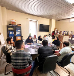 برگزاری جلسه دبیران شورای مرکزی کمیته تحقیقات و فناوری دانشجویی دانشگاه علوم پزشکی اردبیل