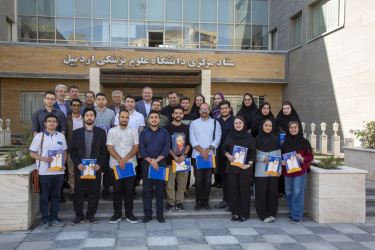 مراسم تجلیل از دانشجویان فعال کمیته تحقیقات و فناوری دانشجویی